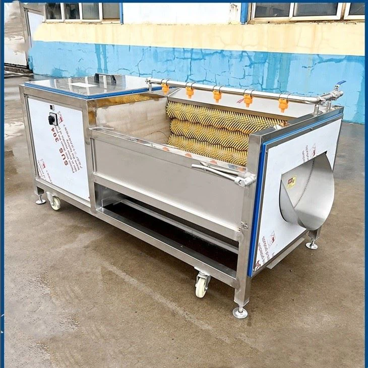 Sweet Potato Cleaning Roller Peeling Machine